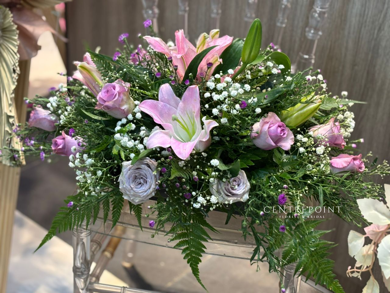 Lilies Centrepiece (RM 250.00)