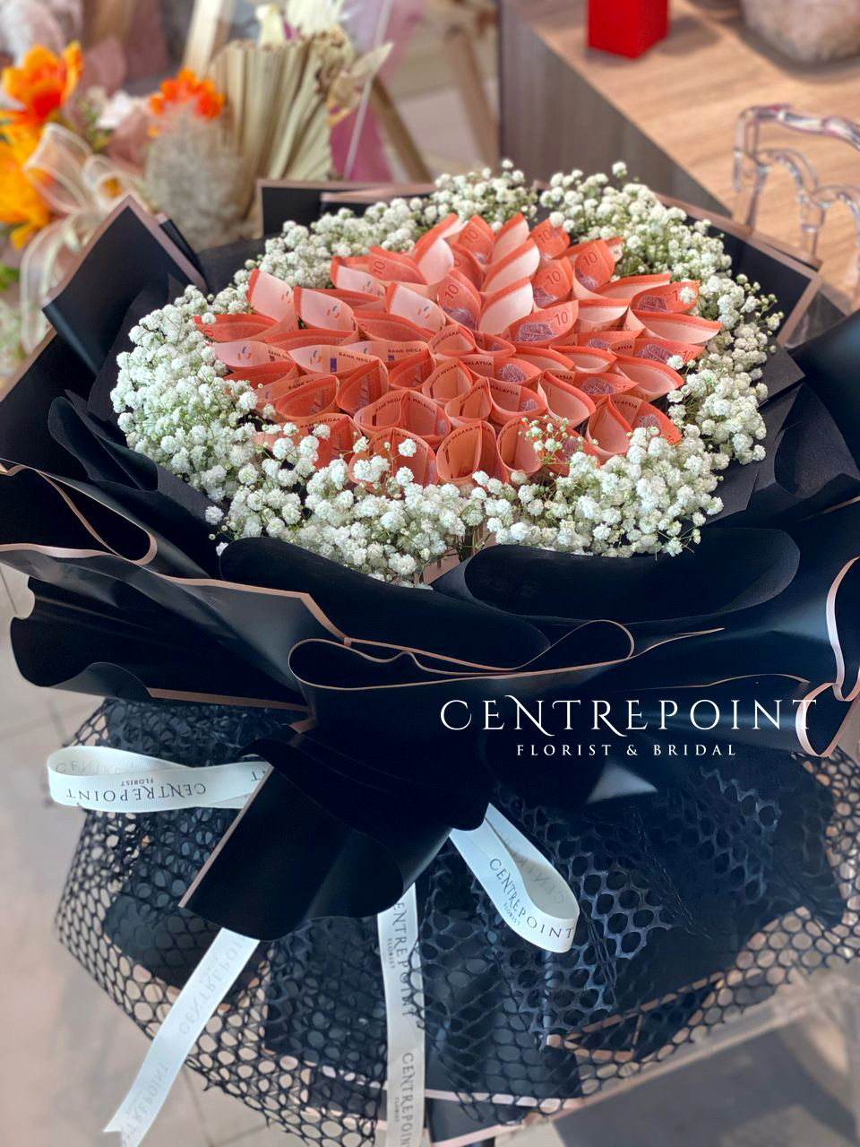 Cash Note Bouquet 129 (RM 200.00)