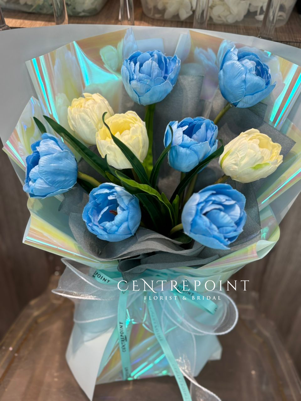 Blue Tulips (RM 80.00)