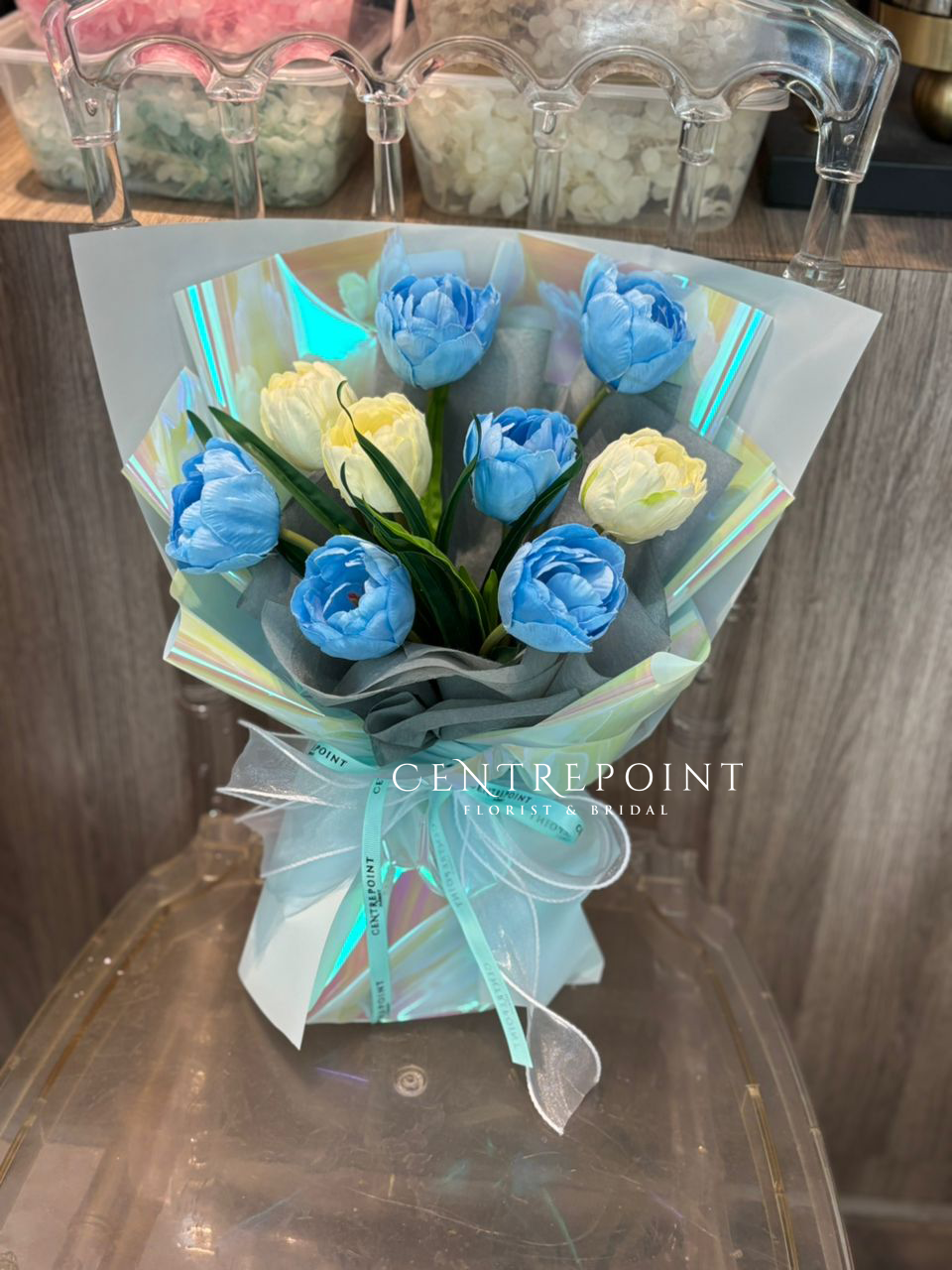 Blue Tulips (RM 80.00)