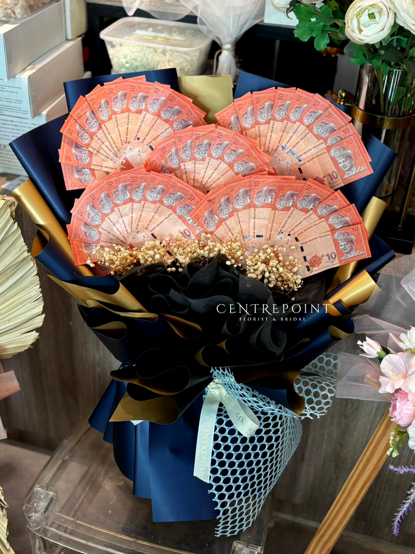 Cash Note Bouquet 167 (RM 150.00)