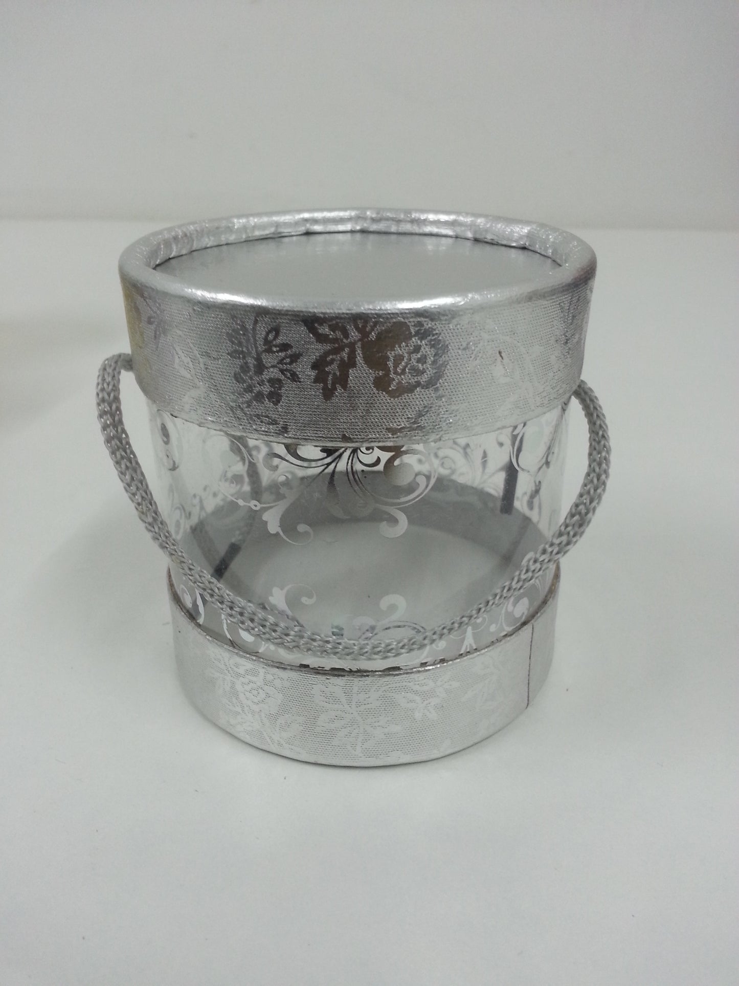 Round Transparent Paper Box (Colours) 25Box/Pkt