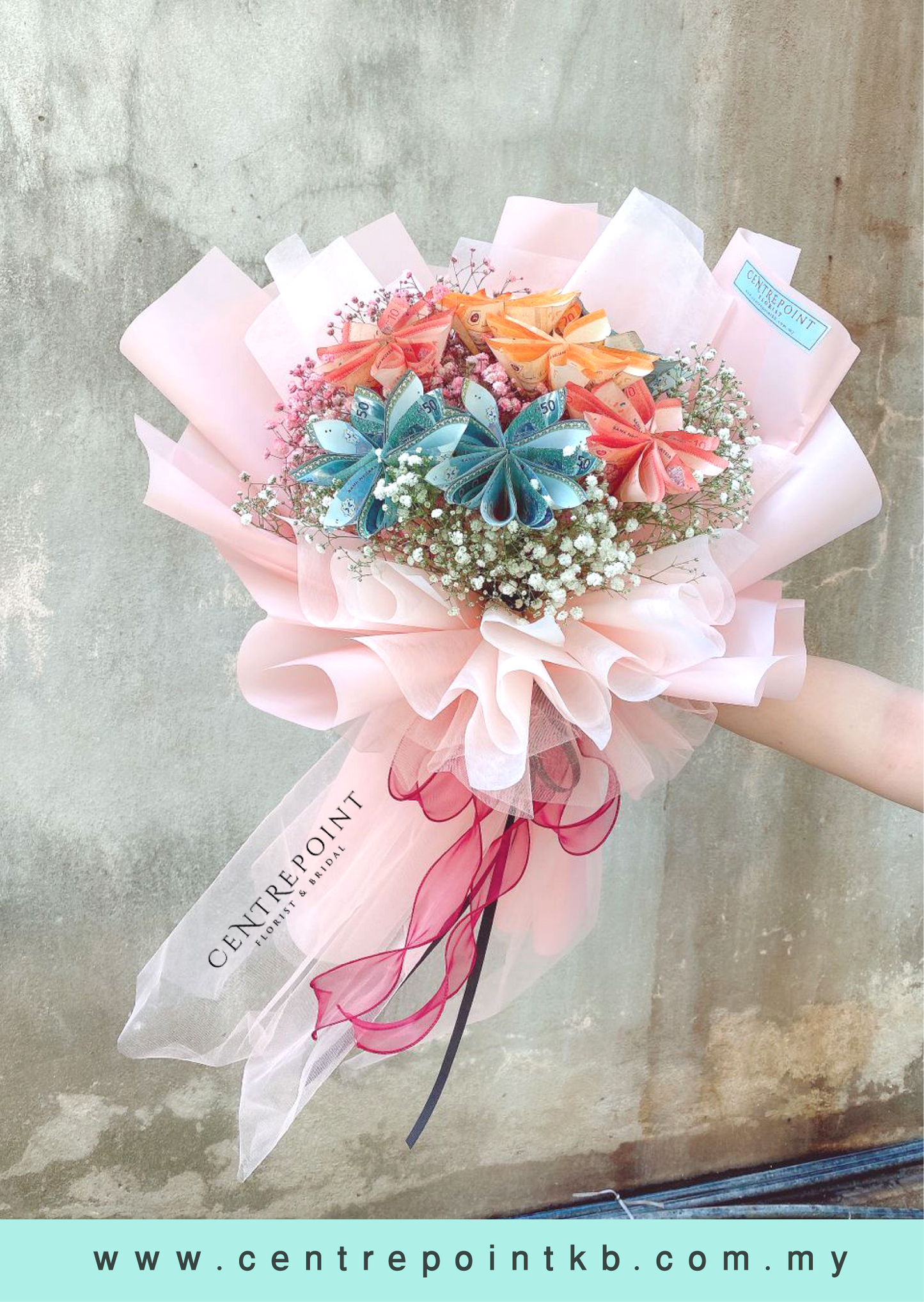 Cash Note Bouquet 026 (RM 280.00)
