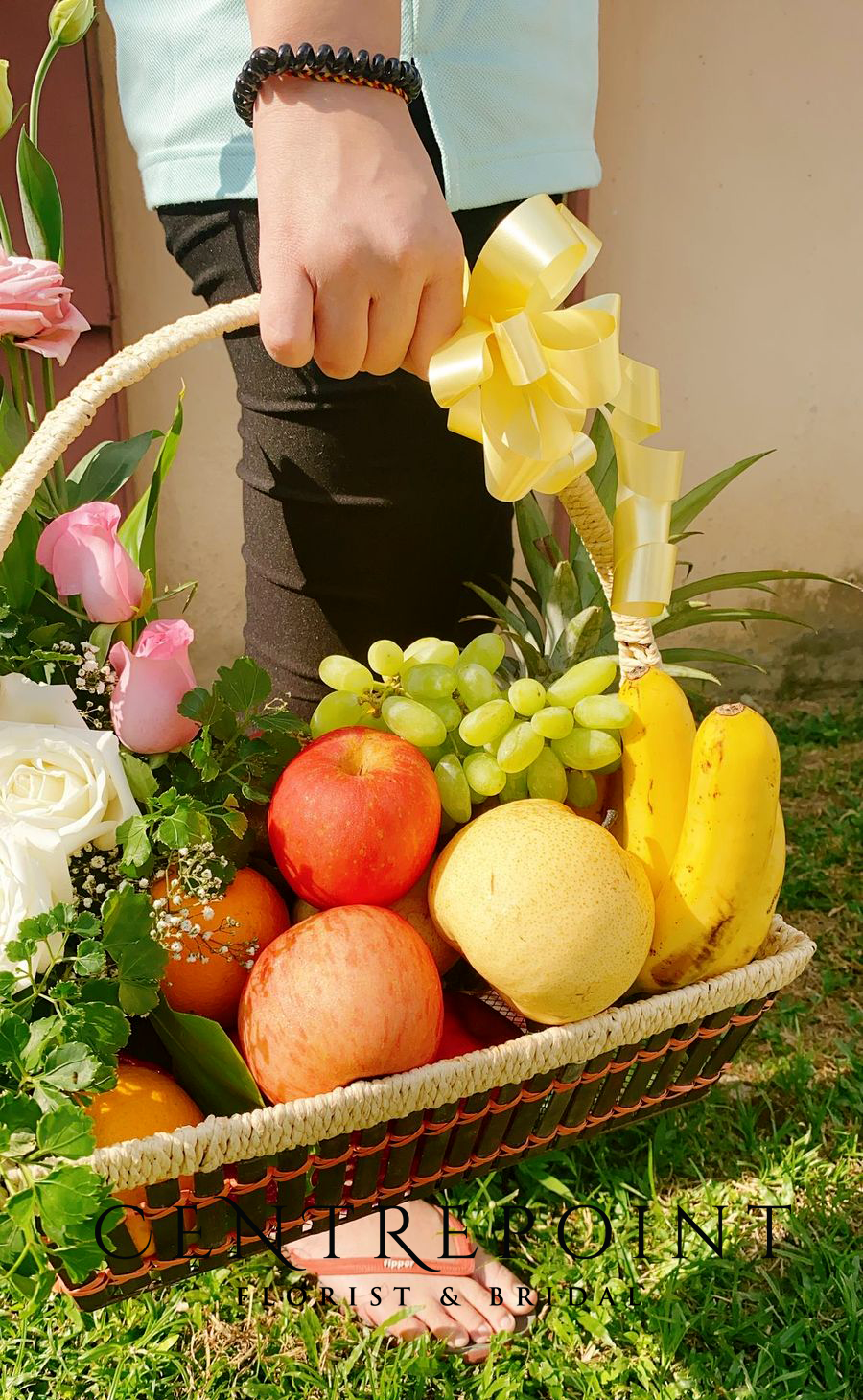 Fresh-Fruity with flower Basket 001 (RM 200.00)
