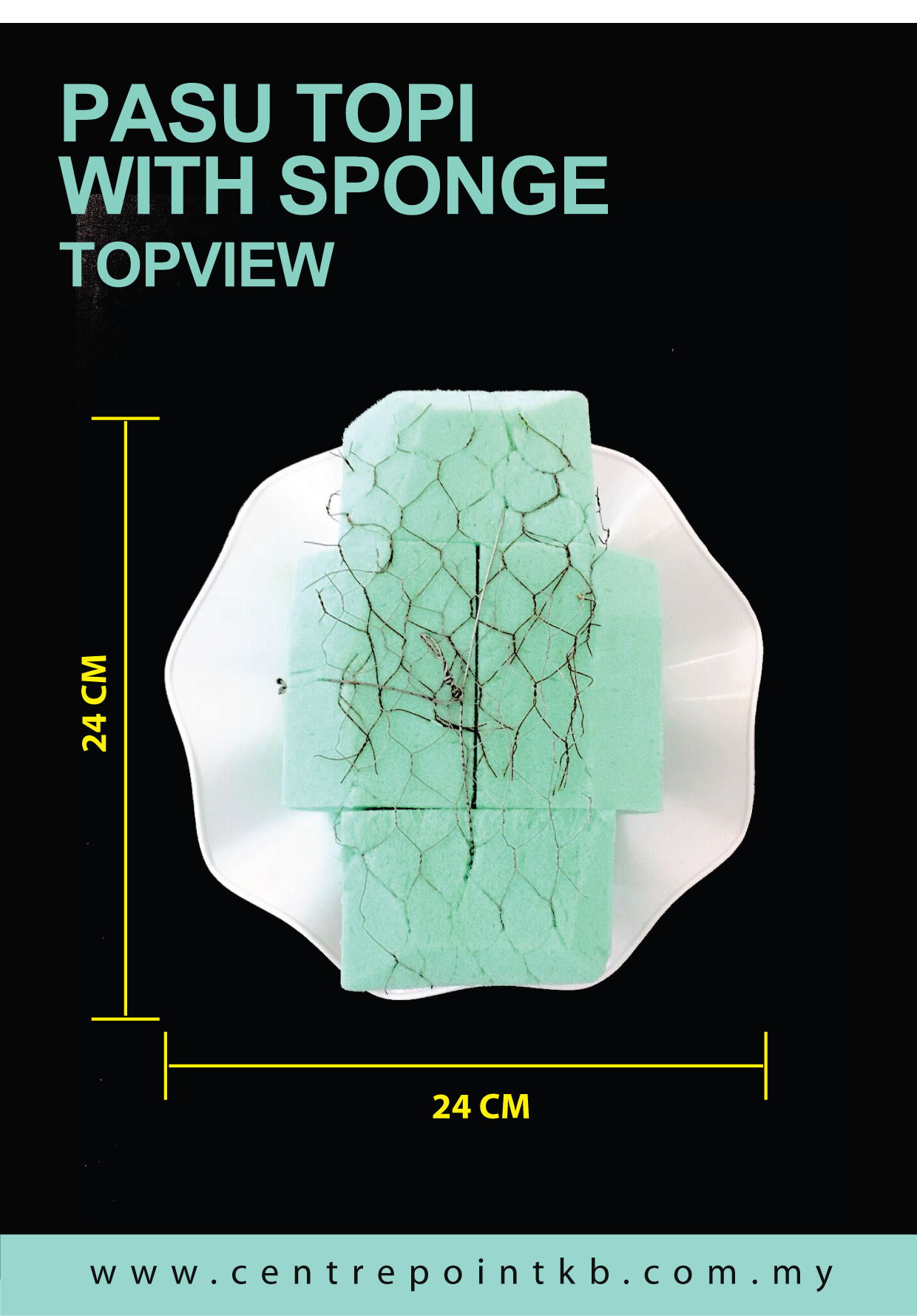 Pasu Topi With Sponge (Pieces)