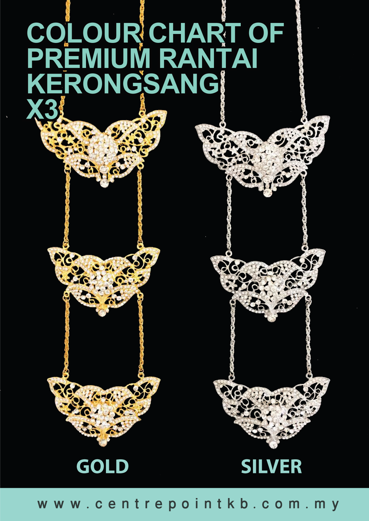 Premium Rantai Kerongsang X3