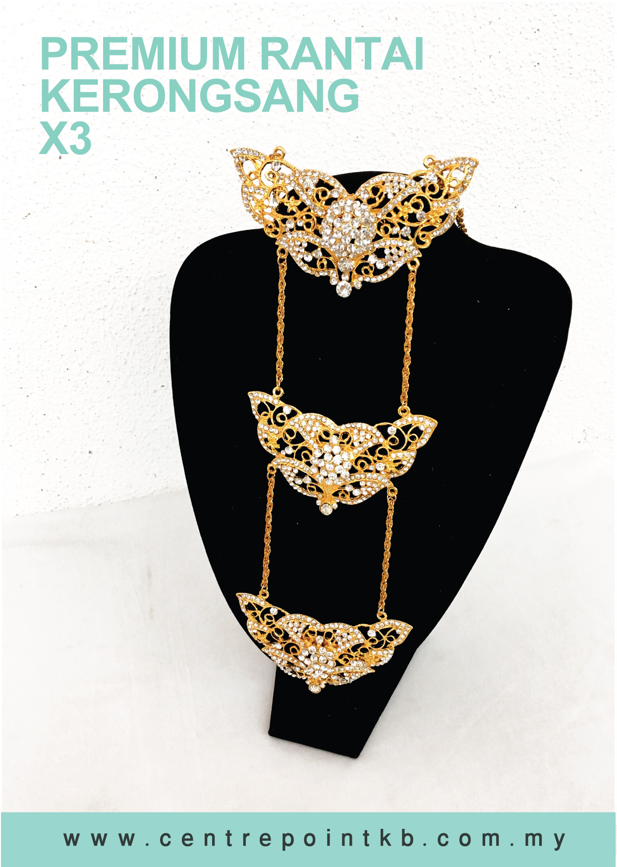 Premium Rantai Kerongsang X3