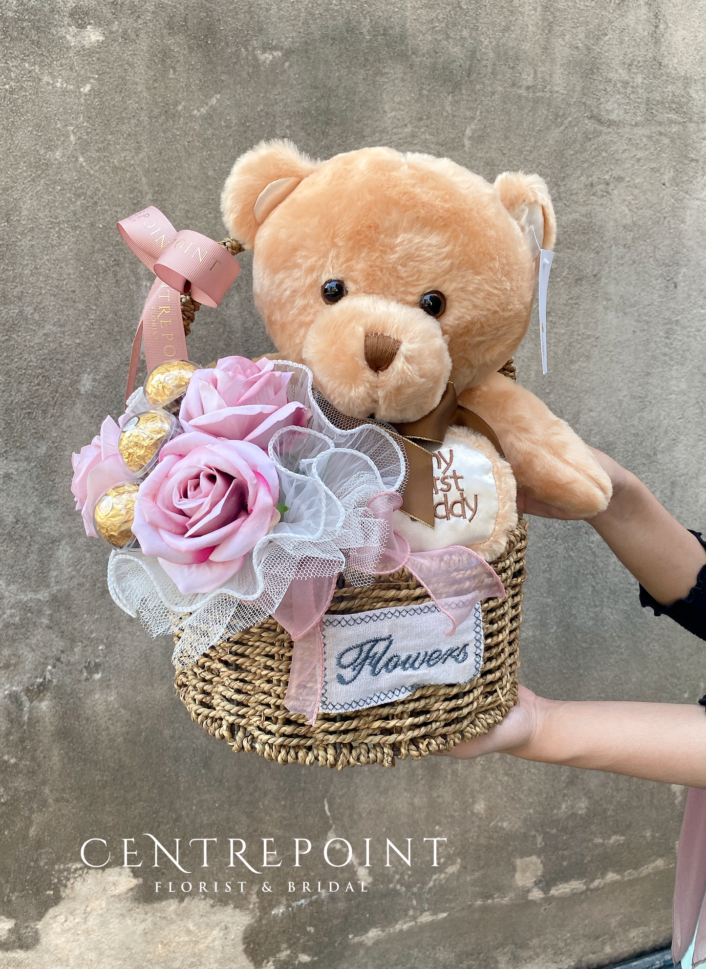 Teddy In Garden (RM 120.00)