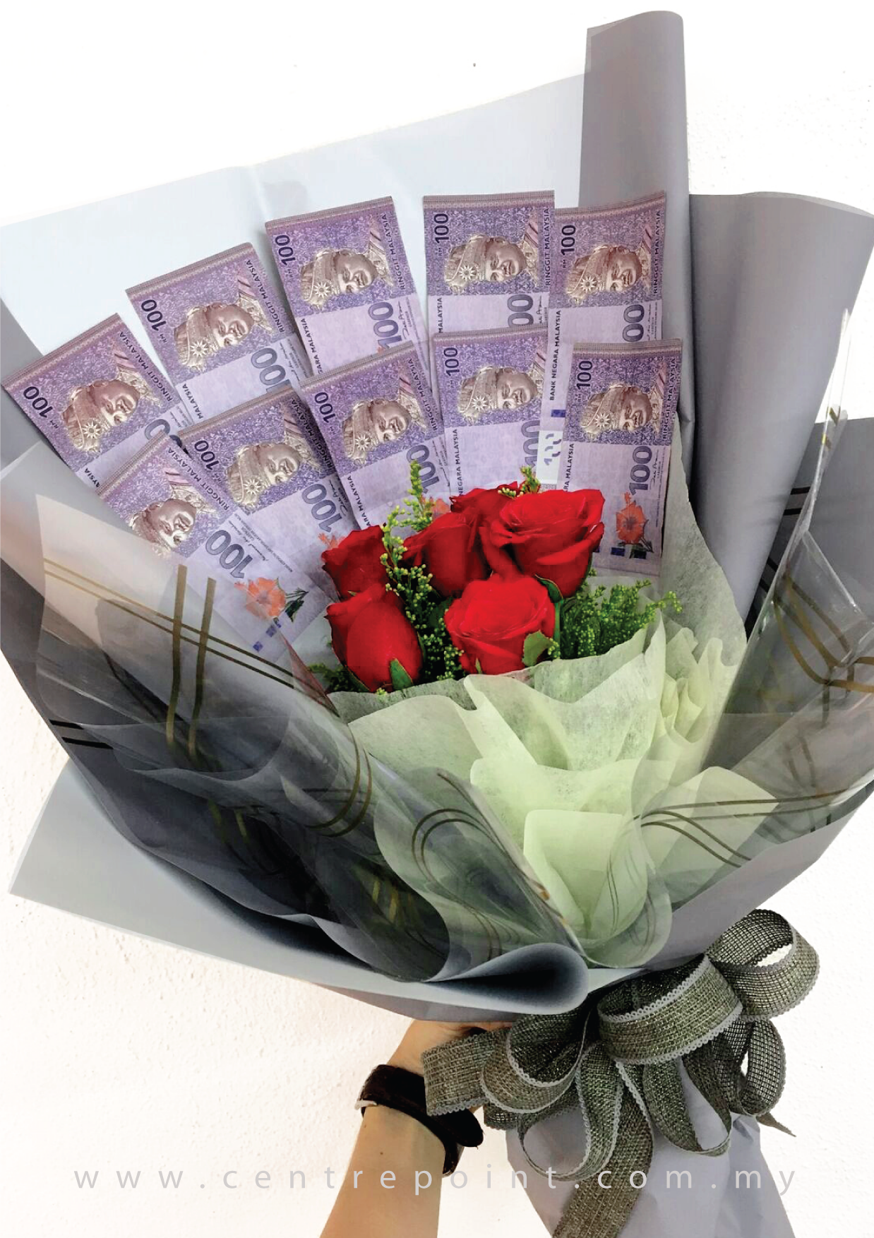 Cash Note Bouquet 05 (RM 110.00)