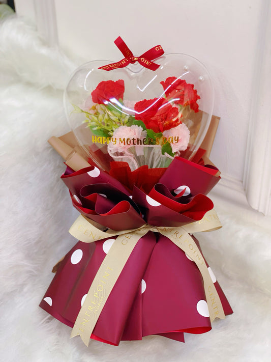 HMD 014 (RM 100.00) - Soap Flower Carnations