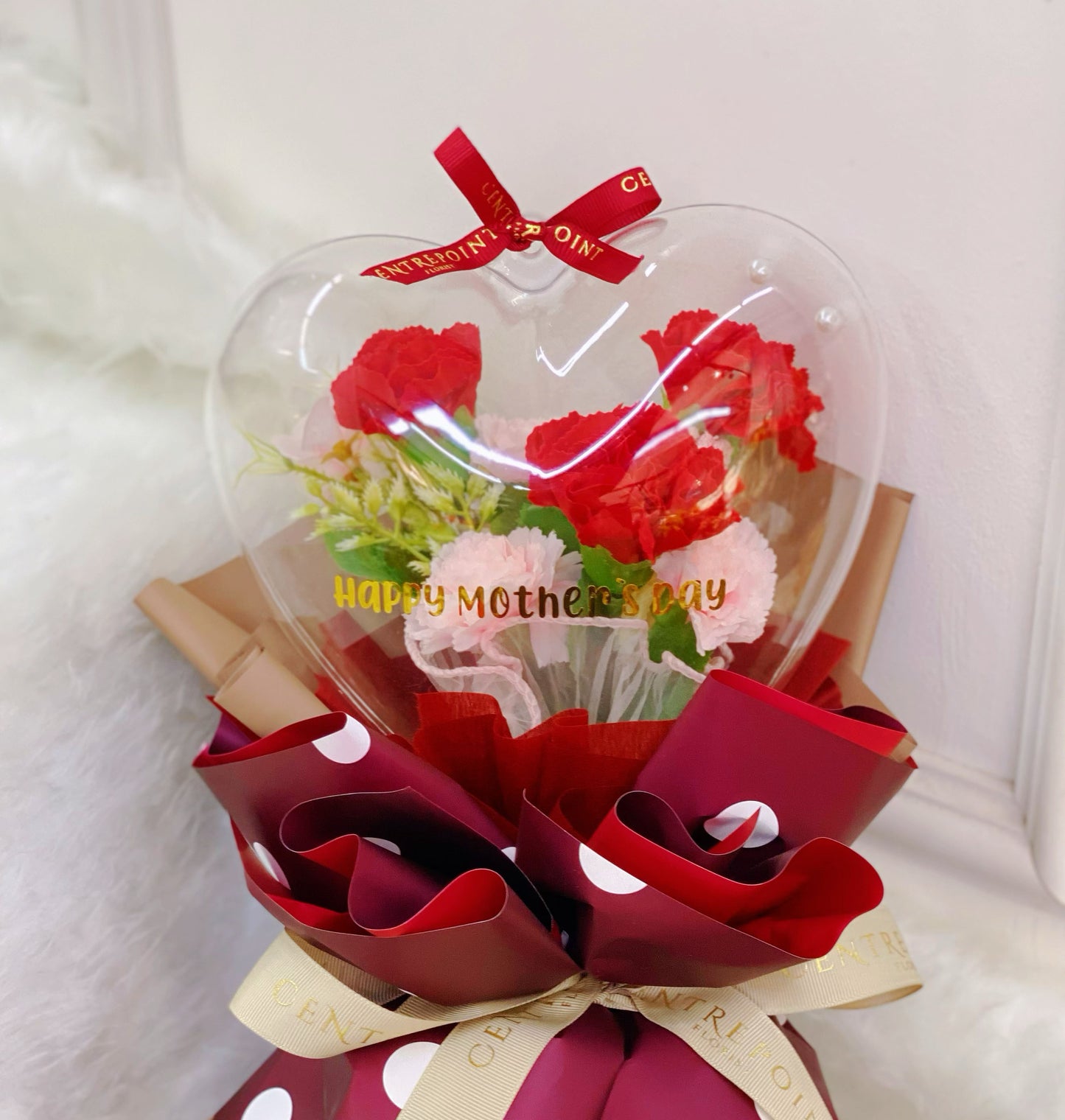 HMD 014 (RM 100.00) - Soap Flower Carnations