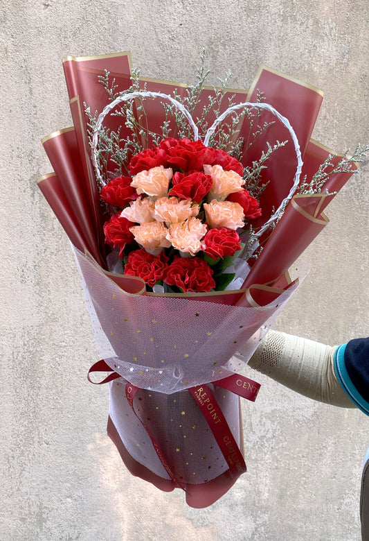 HMD 023 (RM 170.00) - Soap Flower Carnations