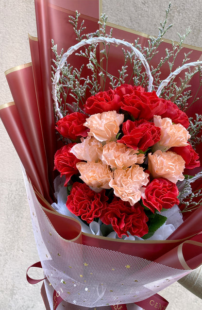 HMD 023 (RM 170.00) - Soap Flower Carnations