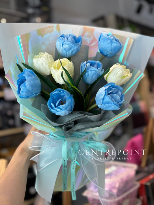 Blue Tulips (RM 80.00)