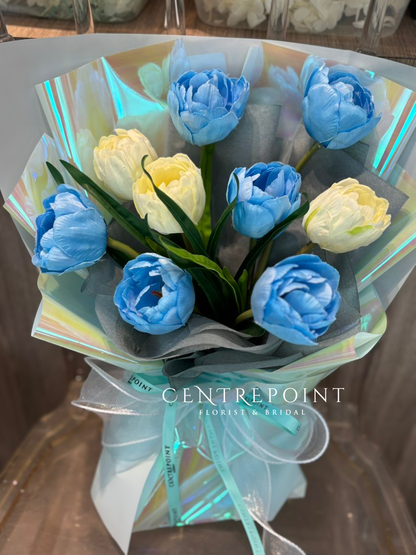 Blue Tulips (RM 80.00)