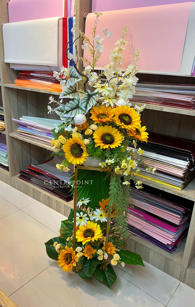 Two Layer AF Sunflower Opening Stand (RM 480.00)