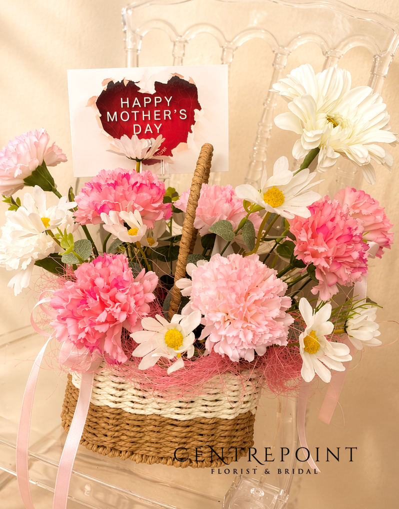 SWEET ARTIFICIAL CARNATIONS (RM 140.00)