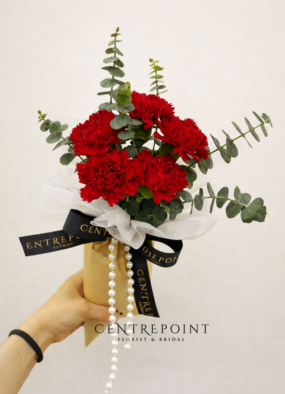 Carnations Cone  (RM 75.00)