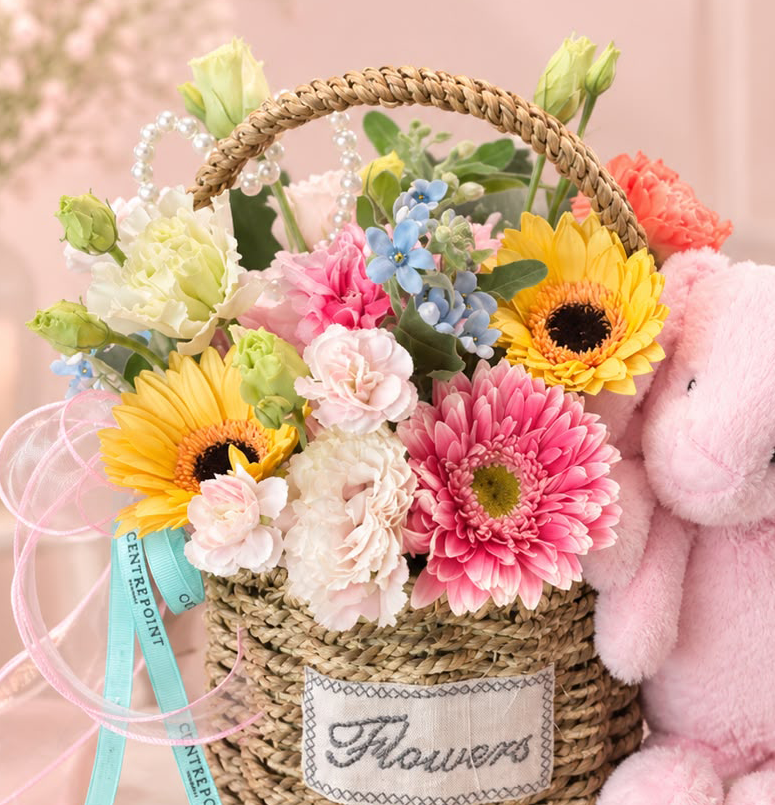 Mini Rabbit Basket  (RM 120.00)
