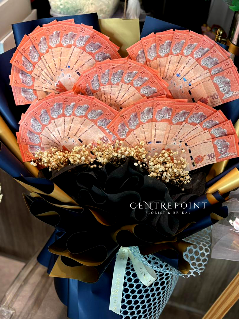 Cash Note Bouquet 167 (RM 150.00)