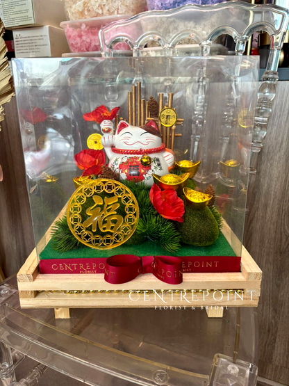ARTIFICIAL FLOWER - Wooden Opening Box 001 (RM 200.00)