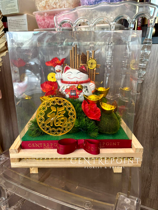 ARTIFICIAL FLOWER - Wooden Opening Box 001 (RM 200.00)