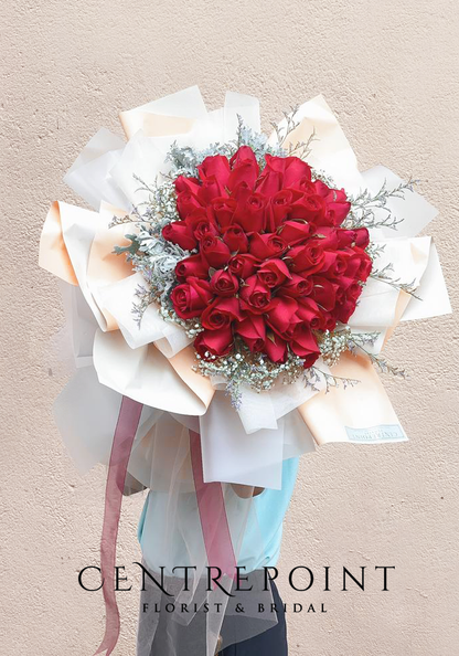 50 Roses Bouquet 02 (RM 600.00)