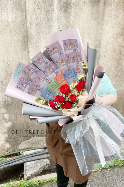 Cash Note Bouquet 027 (RM 140.00)