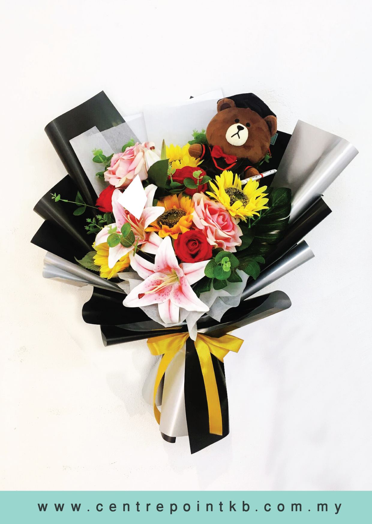 AF Graduation Bouquet 02 (RM 200.00) – Perniagaan Centrepoint