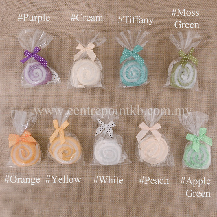 Swiss Roll Towel (RM0.60)