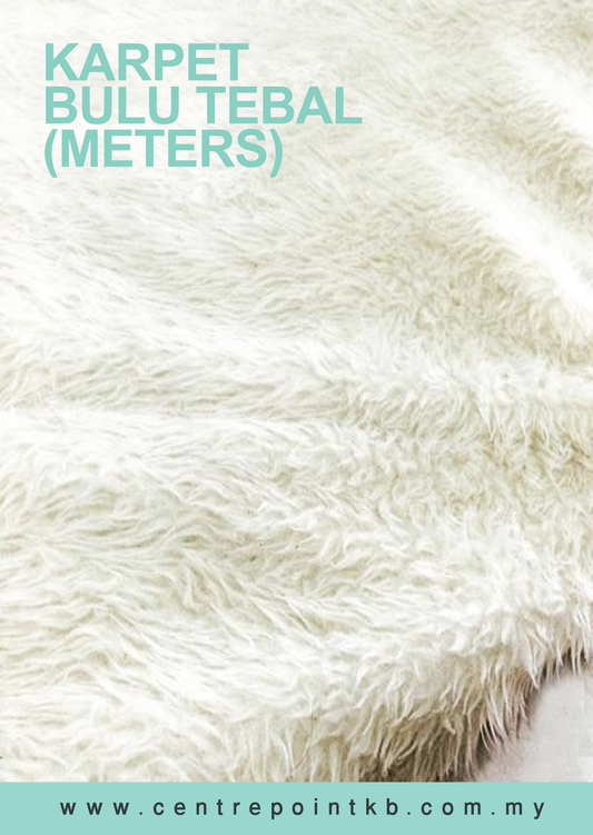 Karpet Bulu Tebal (Meters)