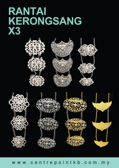 Rantai Kerongsang X3