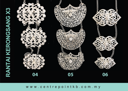 Rantai Kerongsang X3