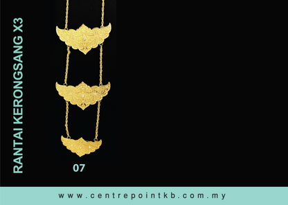 Rantai Kerongsang X3