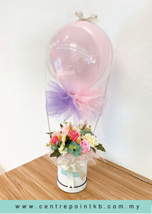 MONEY BALLOON BOUQUET BAJET MURAH (harga termasuk duit dalam balloon)