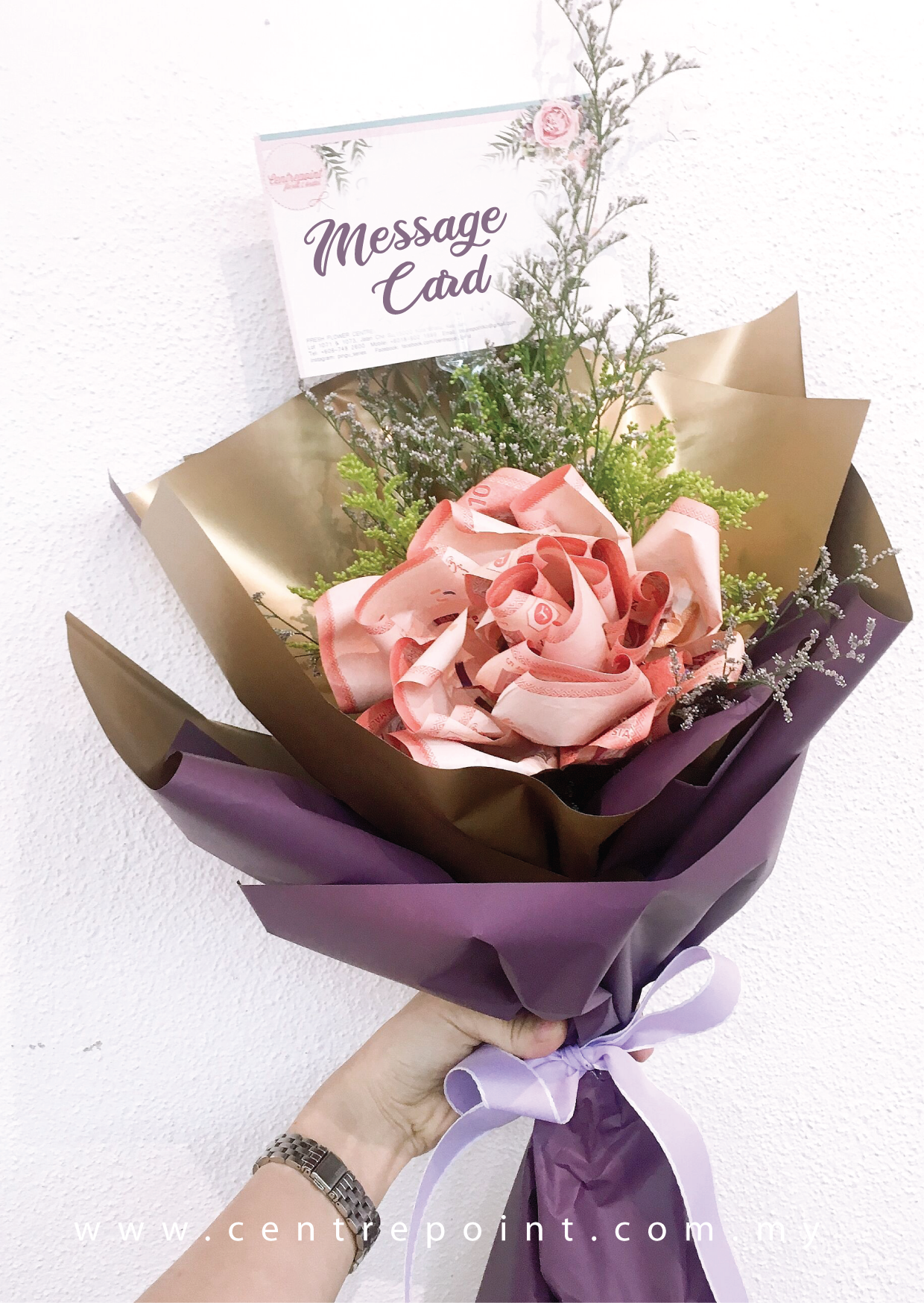 Cash Note Bouquet 07 (RM 60.00)