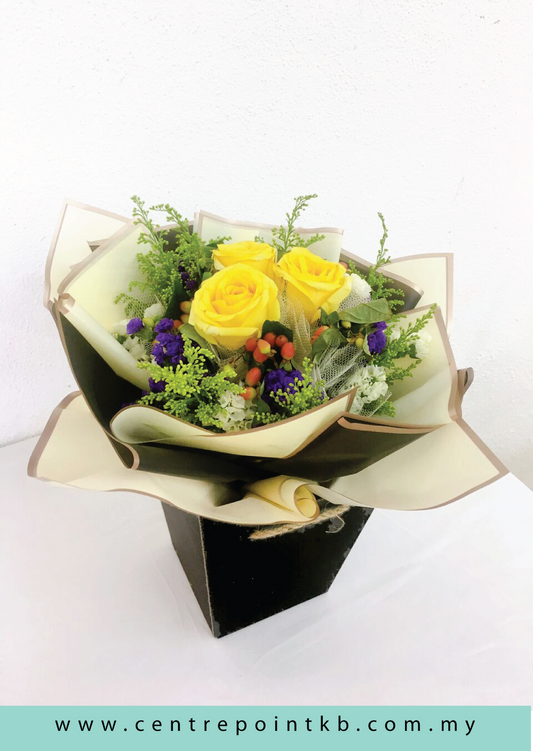 Classic Mini Bouquet In A Box (RM 60.00)