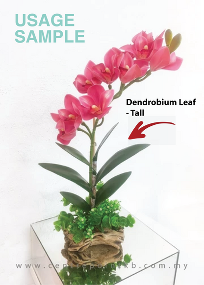 Dendrobium Leaf - Tall (Pieces/Dozen)